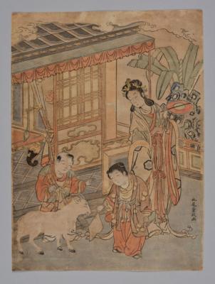 Kitabatake Shigemasa (1739- 1820), - Asiatische Kunst