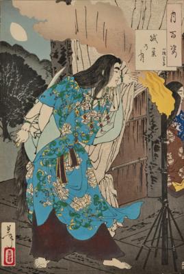 Tsukioka Yoshitoshi (Edo 1839-1892), - Arte Asiatica