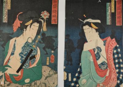 Utagawa Yoshistuya (1822-1866), - Asiatische Kunst