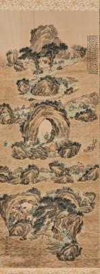 Wang Shi Gu (1632-1717), - Asijské umění