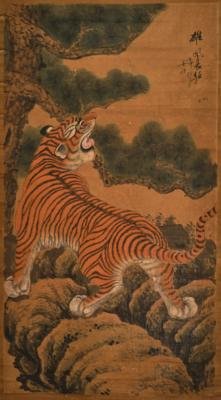 China, 2. Hälfte 20. Jh. Hängerolle, - Arte Asiatica