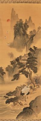 Japan, 20. Jh., Hängerolle, - Asiatische Kunst