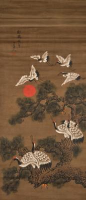 Japan, 20. Jh., Hängerolle, - Asian Art