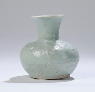Longquan Seladon glasierte Vase, China, Song/Yuan Dynastie, - Asijské umění