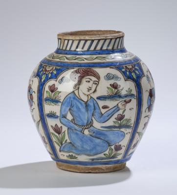 Qajar Vase, Persien, 19. Jh., - Asijské umění