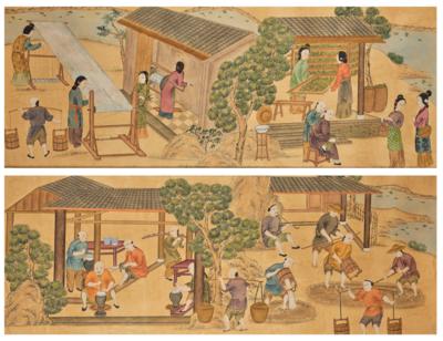 Qing-Dynastie, In der Art von, - Asijské umění