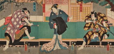 Utagawa Kunisada I (Honjo, Edo 1786-1865 Edo), - Asiatische Kunst