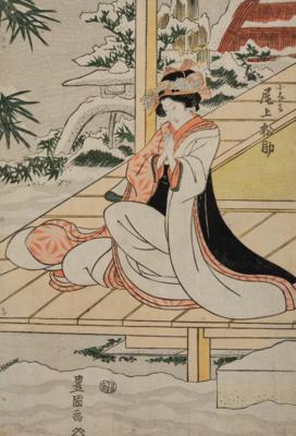 Utagawa Toyokuni I (Edo 1769-1825) - Konami Matsusuke Onoe, - Asijské umění