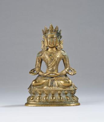 Buddha Amitayus, tibeto-chinesisch, 19. Jh., - Asian Art