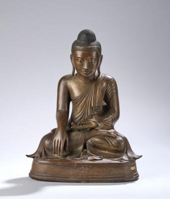 Buddha Shakyamuni, Burma, 19. Jh., - Arte Asiatica