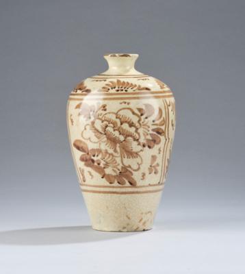 Cizhou Meiping Vase, China, Song/Yuan Dynastie, - Asijské umění