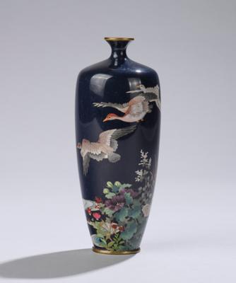 Cloisonné Vase, Japan, Meiji Periode, - Asijské umění