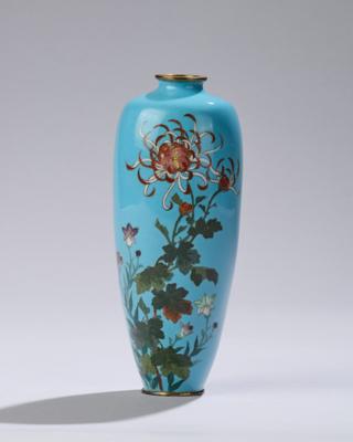 Cloisonné Vase, Japan, Meiji Periode, - Asiatische Kunst