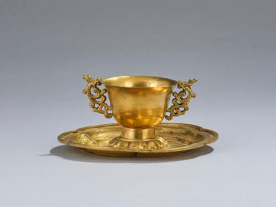 Schälchen mit Untertasse, China, späte Qing Dynastie, - Arte Asiatica