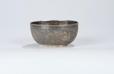 Silber Schale, Persien, 1. Hälfte 20. Jh., - Arte Asiatica