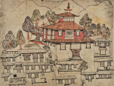 Tibet, 20. Jh., - Asijské umění