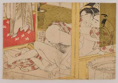 Torii Kiyonaga (1752-1815) Schule, - Asijské umění