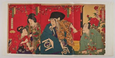 Toyohara Kunichika (1835-1900), - Asiatische Kunst