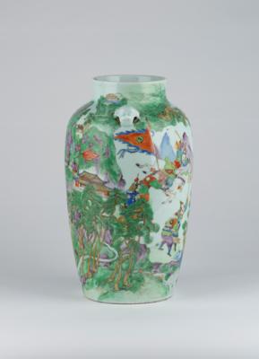 Vase, China, 19. Jh., - Asiatische Kunst