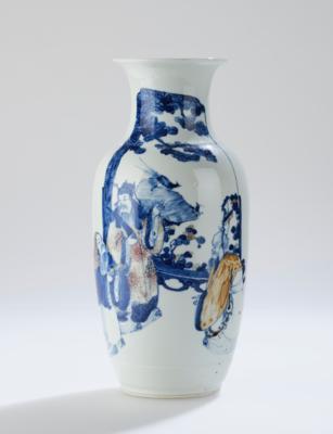 Vase, China, späte Qing Dynastie/Republik Periode, - Asijské umění