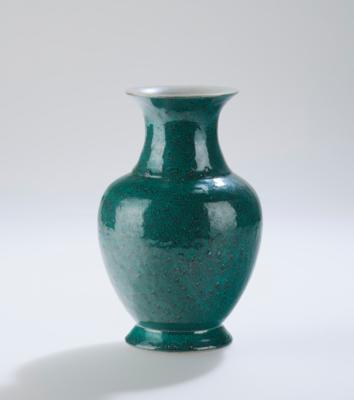 Vase mit "Robin's Egg" Glasur, China, 20. Jh., - Asijské umění