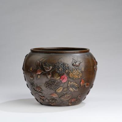 Bronze-Übertopf, Japan, Meiji Periode, - Asijské umění