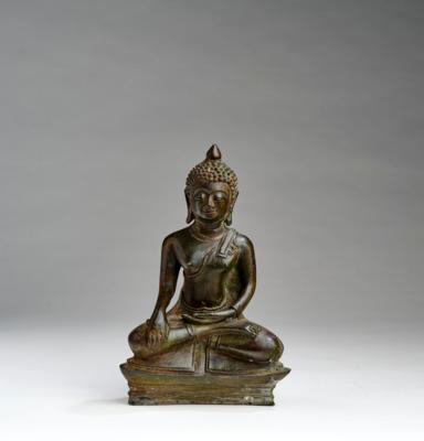 Buddha Shakyamuni, Burma, 17./18. Jh., - Asijské umění