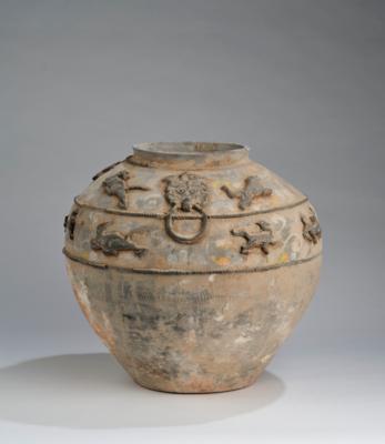 Gefäß, China, Han Dynastie (206 v.Chr. - 220 n.Chr.) , - Asiatische Kunst