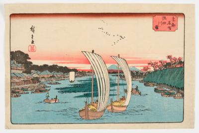 Utagawa Hiroshige (1797-1858), - Arte Asiatica