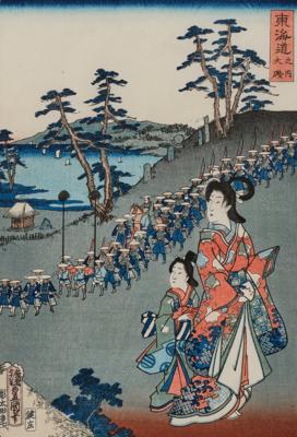 Utagawa Kunisada I (Honjo, Edo 1786-1865 Edo), - Asiatische Kunst