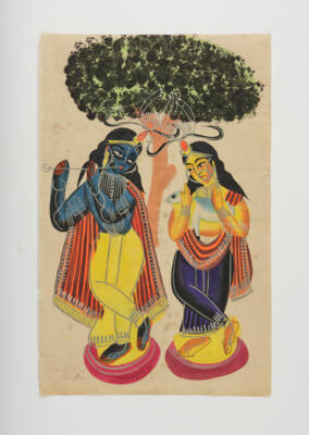 Kalighat-Schule, Bengalen, Ostindien, Ende 19. Jh. - Asian Art