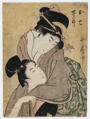 Kitagawa Utamaro (1753- 1806) zugeschrieben - Asiatische Kunst