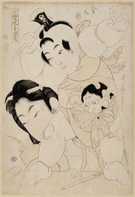 Kitagawa Utamaro (1753-1806) zugeschrieben - Asiatische Kunst