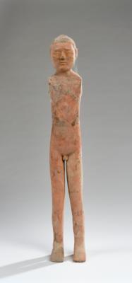 Männlicher Torso, China, Han Dynastie (206 v. Chr.-220 n. Chr.), - Asiatische Kunst