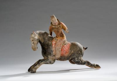 Polospieler, China, Tang Dynastie (618-906), - Asijské umění