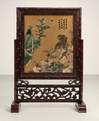 Stellschirm, China, 20./21. Jh., - Asijské umění