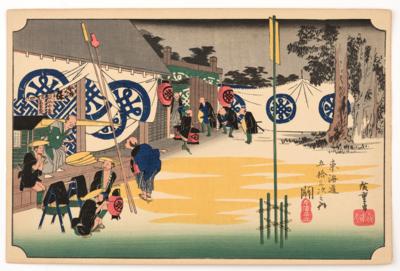 Utagawa Hiroshige (1797-1858 - Asiatische Kunst