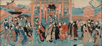 Utagawa Kunishige (Japan, Mi - Arte Asiatica