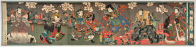 Utagawa Yoshitaki (1841-1899 - Arte Asiatica