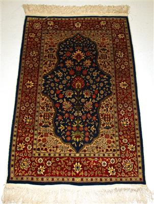 Hereke Seide ca. 105 x 67 cm, - Teppiche für Einrichter und Sammler