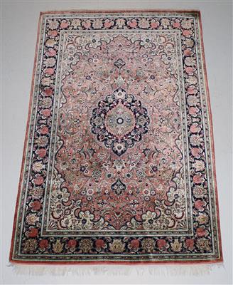 Ghom Seide ca. 213 x 136 cm, - Teppiche für Einrichter und Sammler