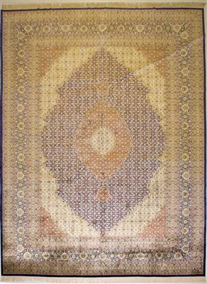 China Seide ca. 402 x 301 cm, - Teppiche für Einrichter und Sammler