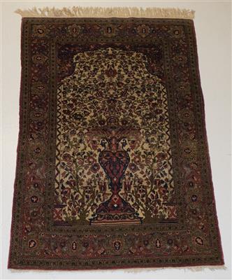 Isfahan Nadjafabad ca. 209 x 140 cm, - Teppiche für Einrichter und Sammler