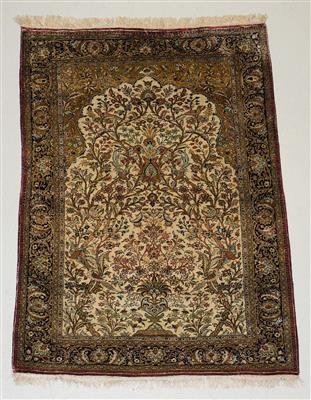 Ghom Seide ca. 154 x 107 cm, - Teppiche für Einrichter und Sammler