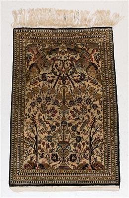 Ghom Seide ca. 97 x 62 cm, - Carpets
