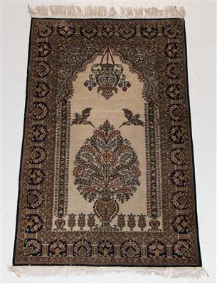 Ghom Seide ca. 127 x 79 cm, - Carpets