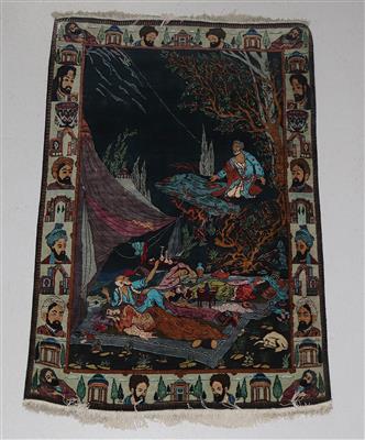 Täbriz Seide ca. 148 x 100 cm, - Carpets