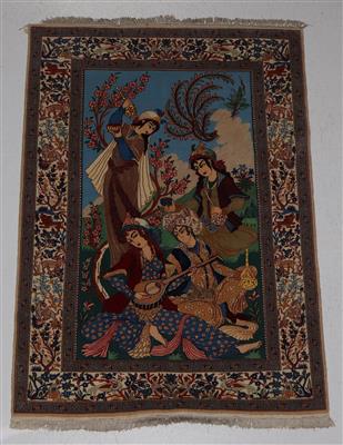 Isfahan ca. 151 x 108 cm, - Tappeti