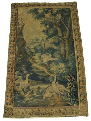 Tapisserie Fragment ca. 243 x 142 cm, - Teppiche für Einrichter und Sammler