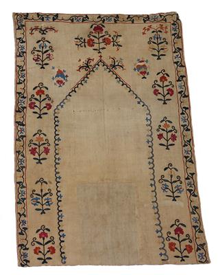 Shakhrisyabz Suzani ca. 124 x 83 cm, - Teppiche für Einrichter und Sammler